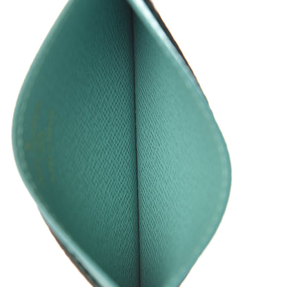 Louis Vuitton Monogram My LV Heritage Card Holder Vert Clair Blue Clair 5 of 8