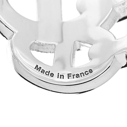 Hermes Sterling Silver GM Chaine d'Ancre Enchainee Band Ring 53 6.25 5 of 7