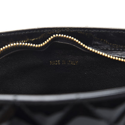 Chanel Patent Quilted Mini Shoulder Bag Black 8 of 11