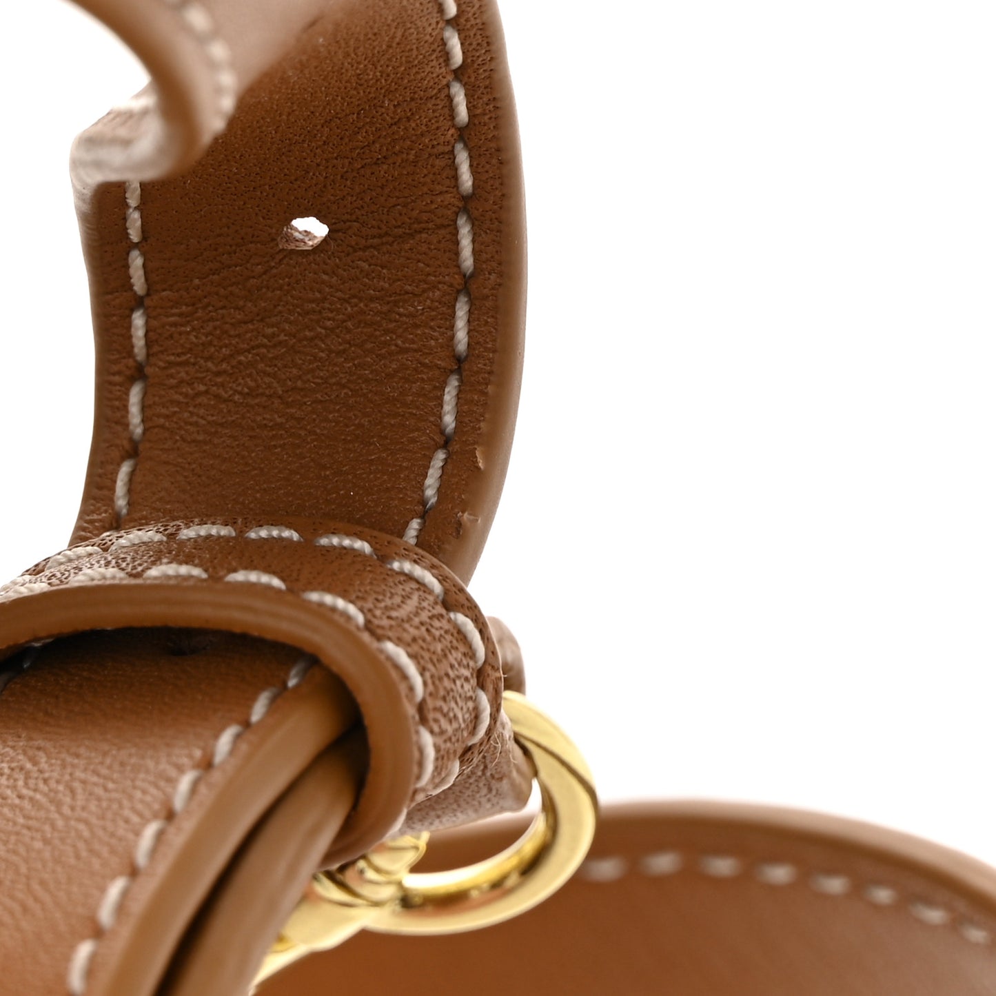 Calfskin Shearling Mini Pashli Satchel Brown