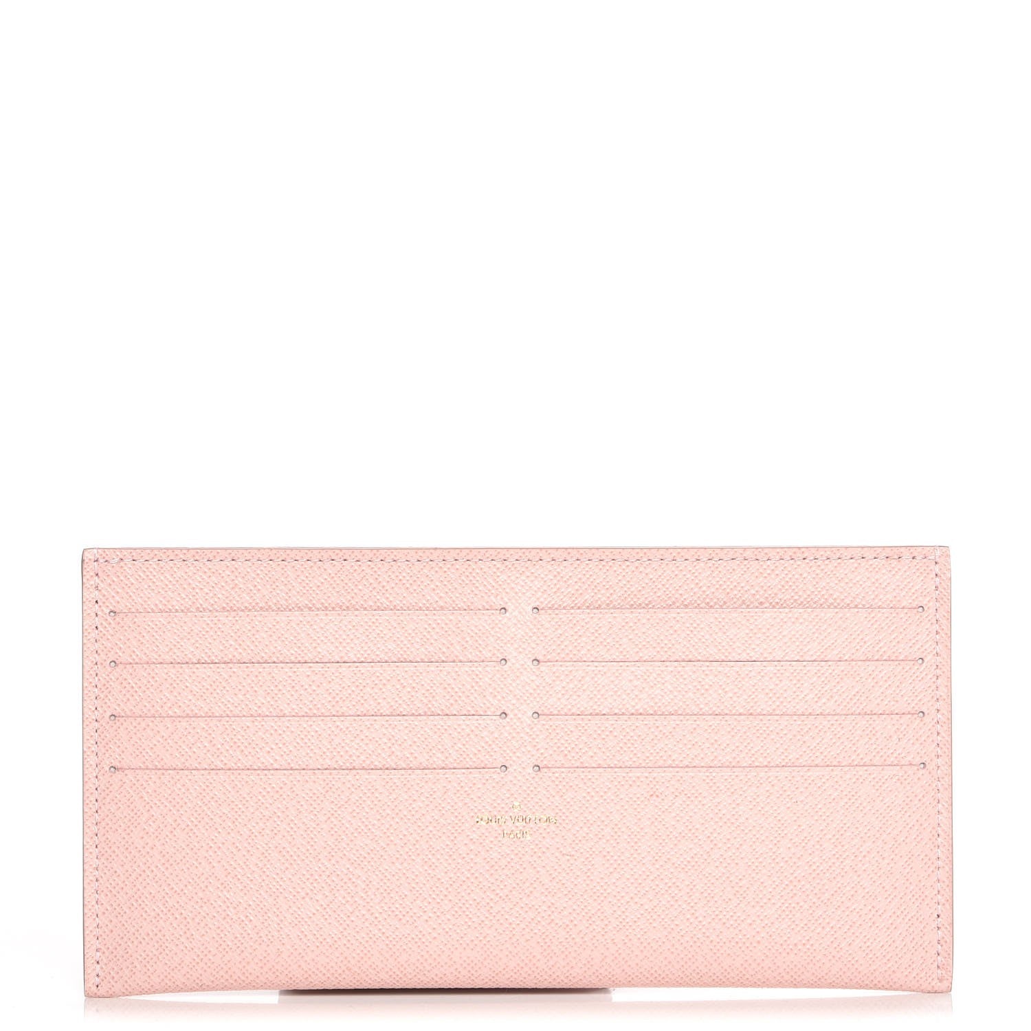 Louis Vuitton Calfskin Felicie Card Holder Insert Rose Ballerine 1 of 6