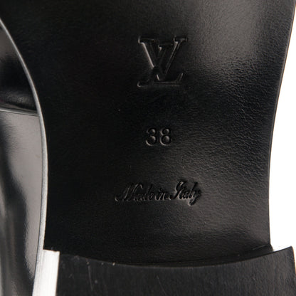 Louis Vuitton Calfskin Walk The Line Loafer 38 Black 6 of 7