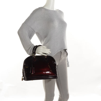 Louis Vuitton Vernis Alma PM Amarante 2 of 11