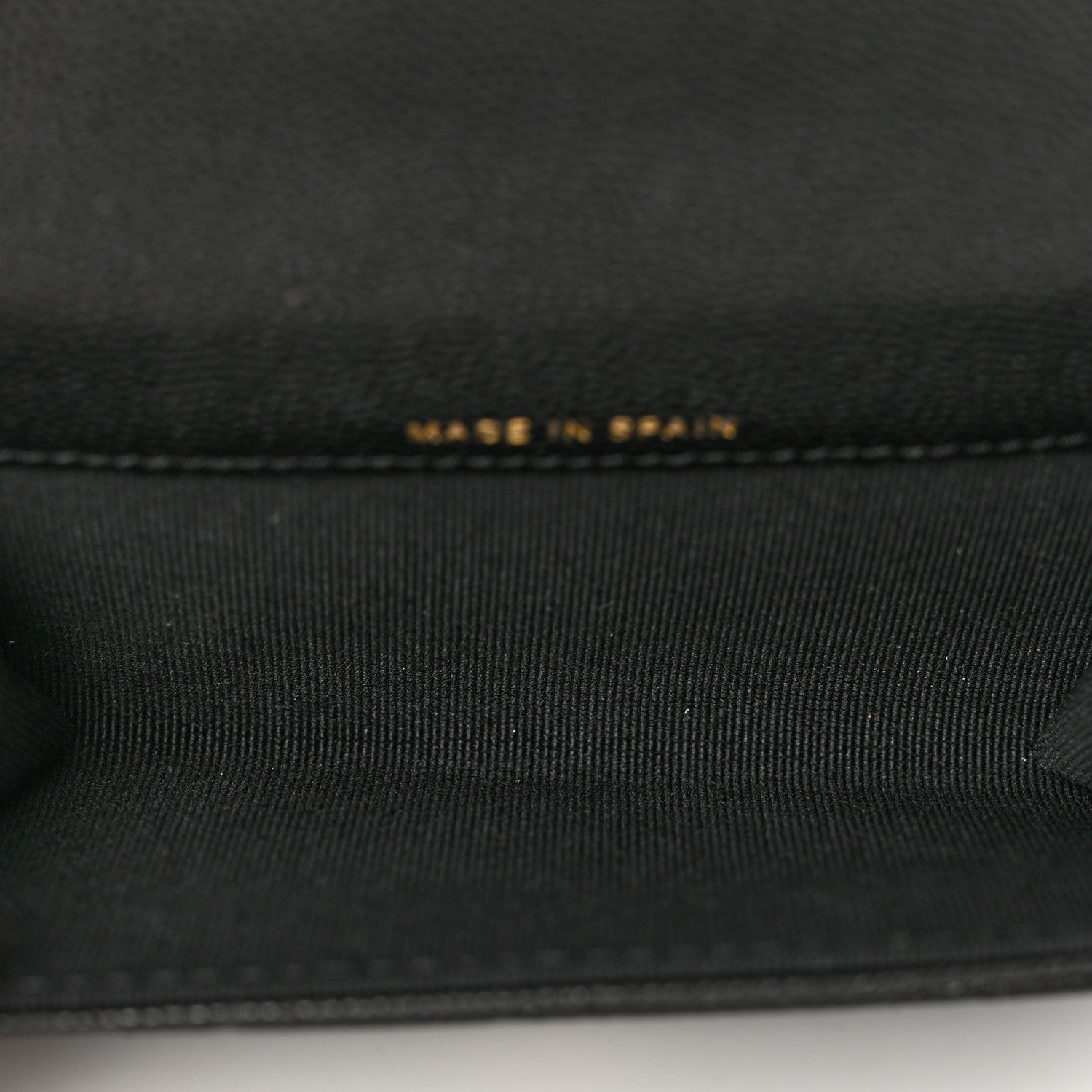 Chanel Shiny Caviar Enamel Quilted CC Flap Card Holder Black 5 of 9