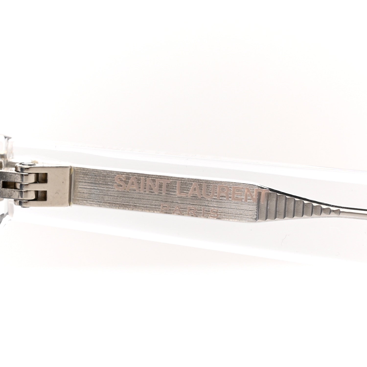 Saint Laurent Acetate Square Sunglasses SL 51 RIM Transparent 6 of 6