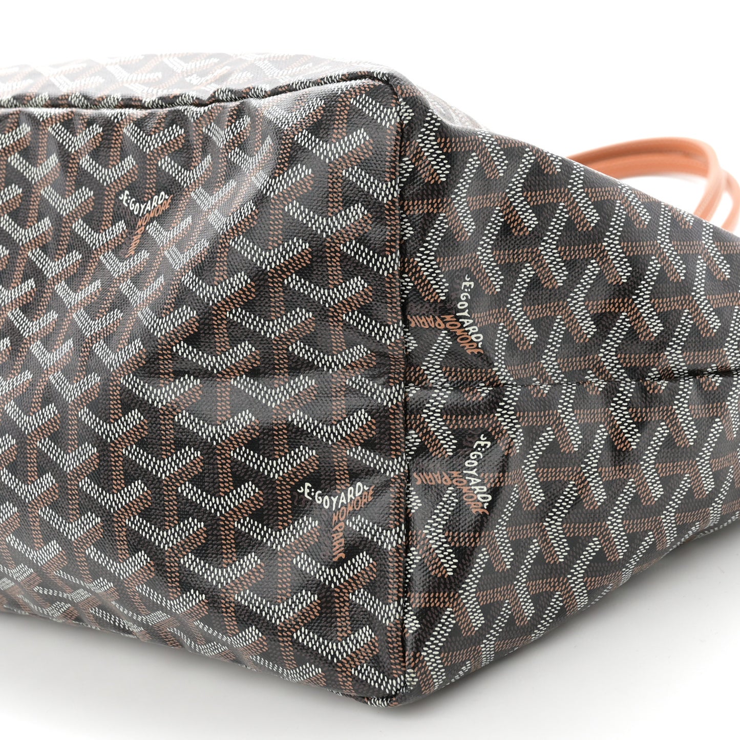 Goyardine Saint Louis GM Black Gold