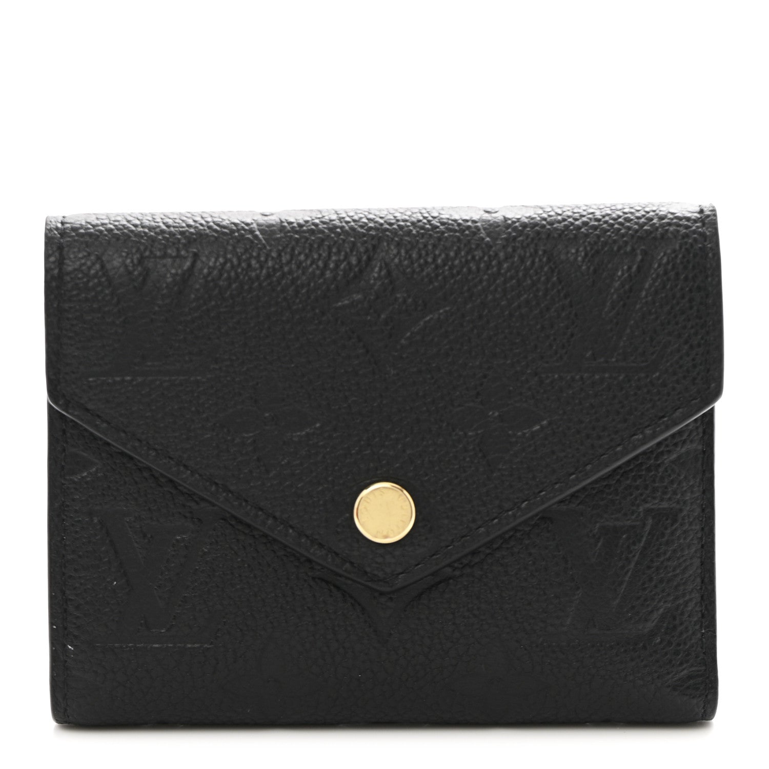 Louis Vuitton Empreinte Victorine Wallet Black 1 of 8