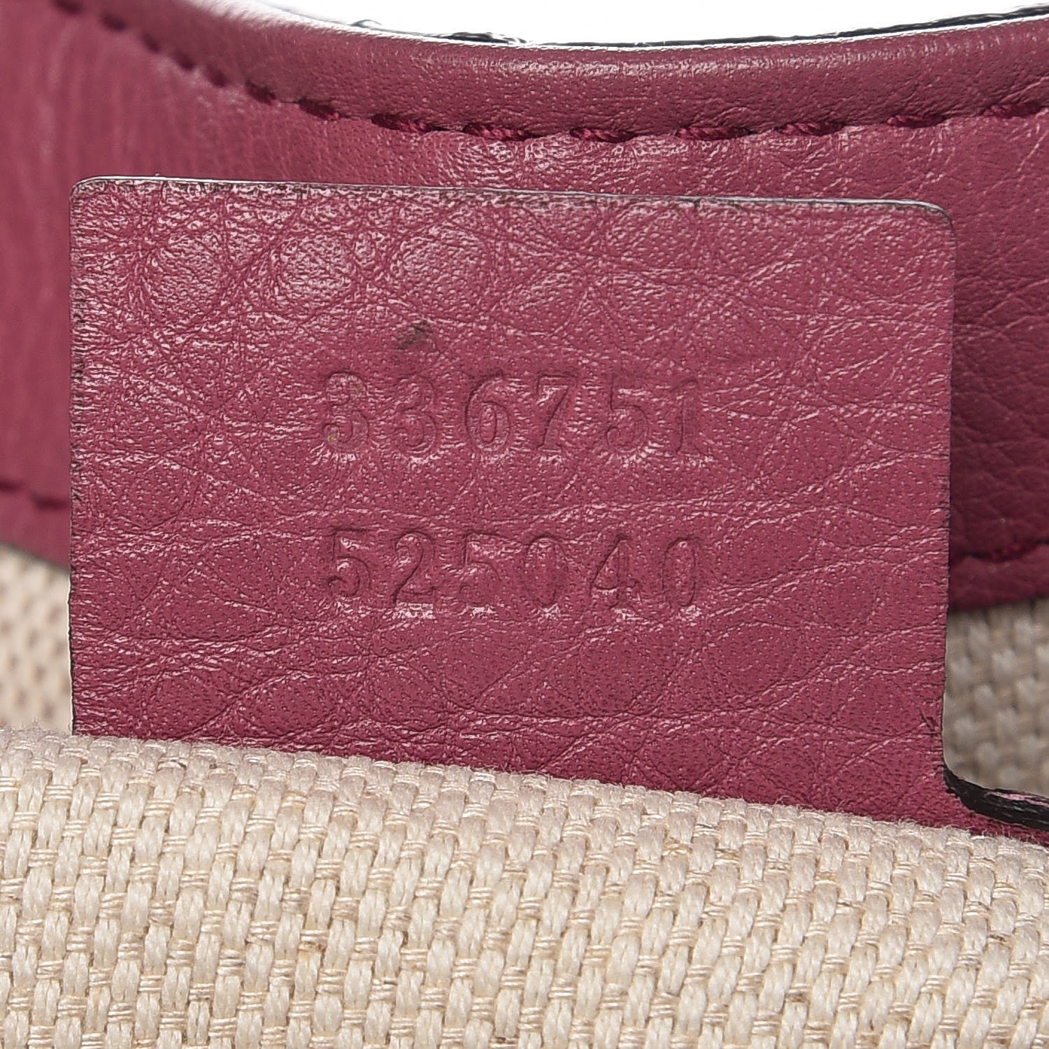 Gucci Pebbled Calfskin Small Soho Shoulder Bag Peonia Flower 8 of 9