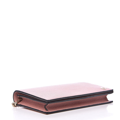 Gucci Dollar Calfskin Medium Betty Chain Wallet Soft Pink 4 of 10