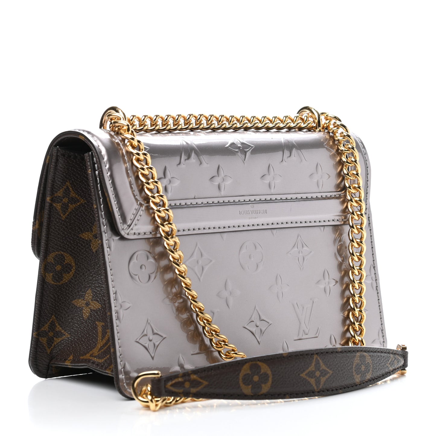 Vernis Epi Monogram Wynwood Metallic Taupe Grey