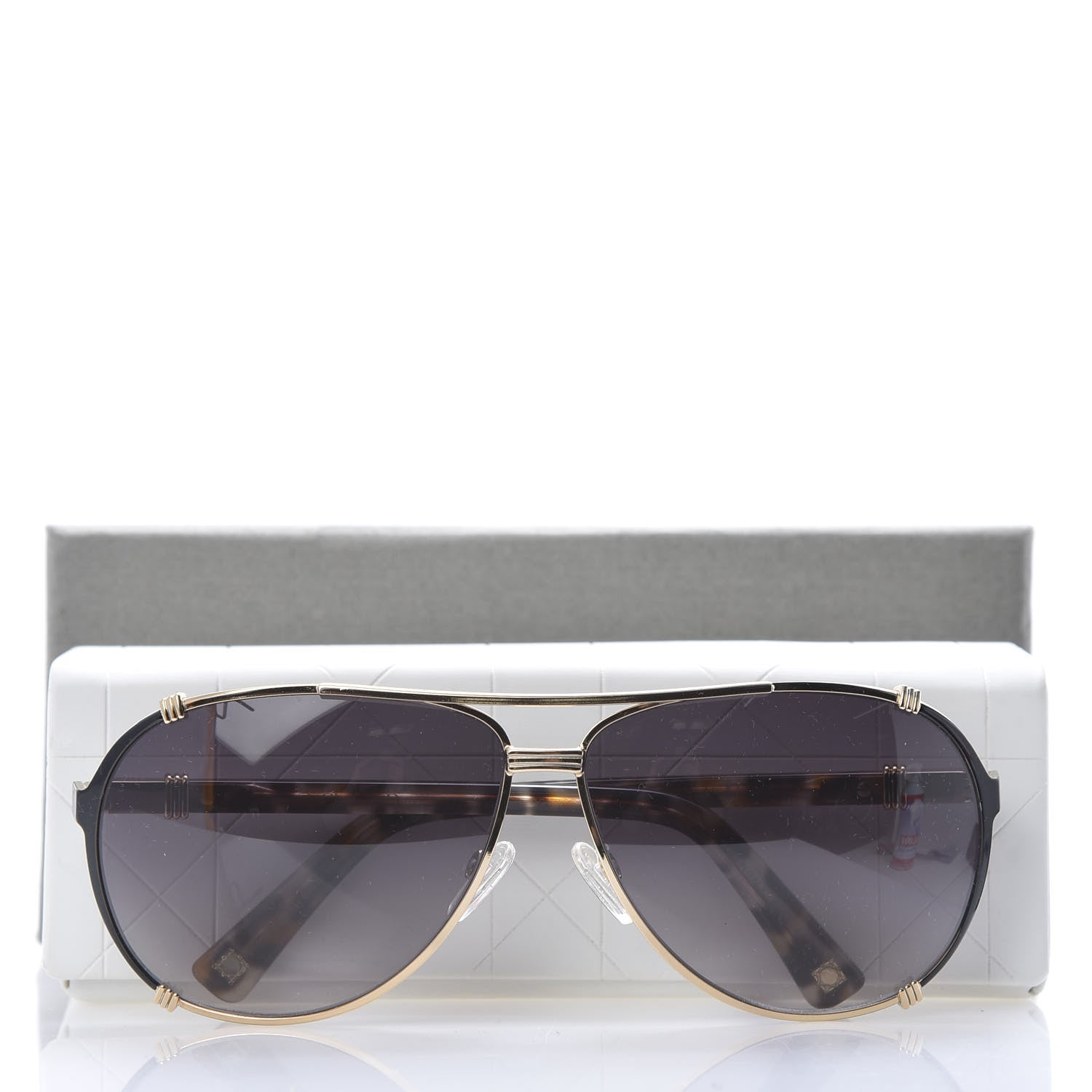 Christian Dior Chicago 2 Aviator Sunglasses Brown 7 of 7