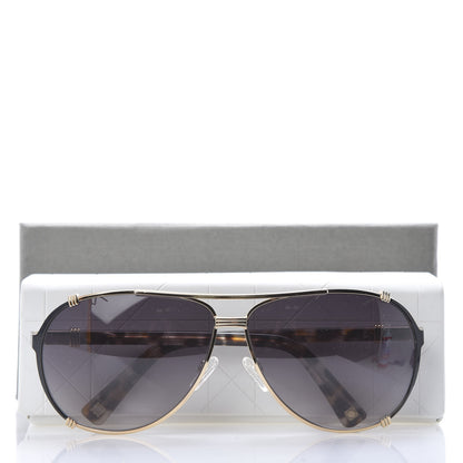 Christian Dior Chicago 2 Aviator Sunglasses Brown 7 of 7