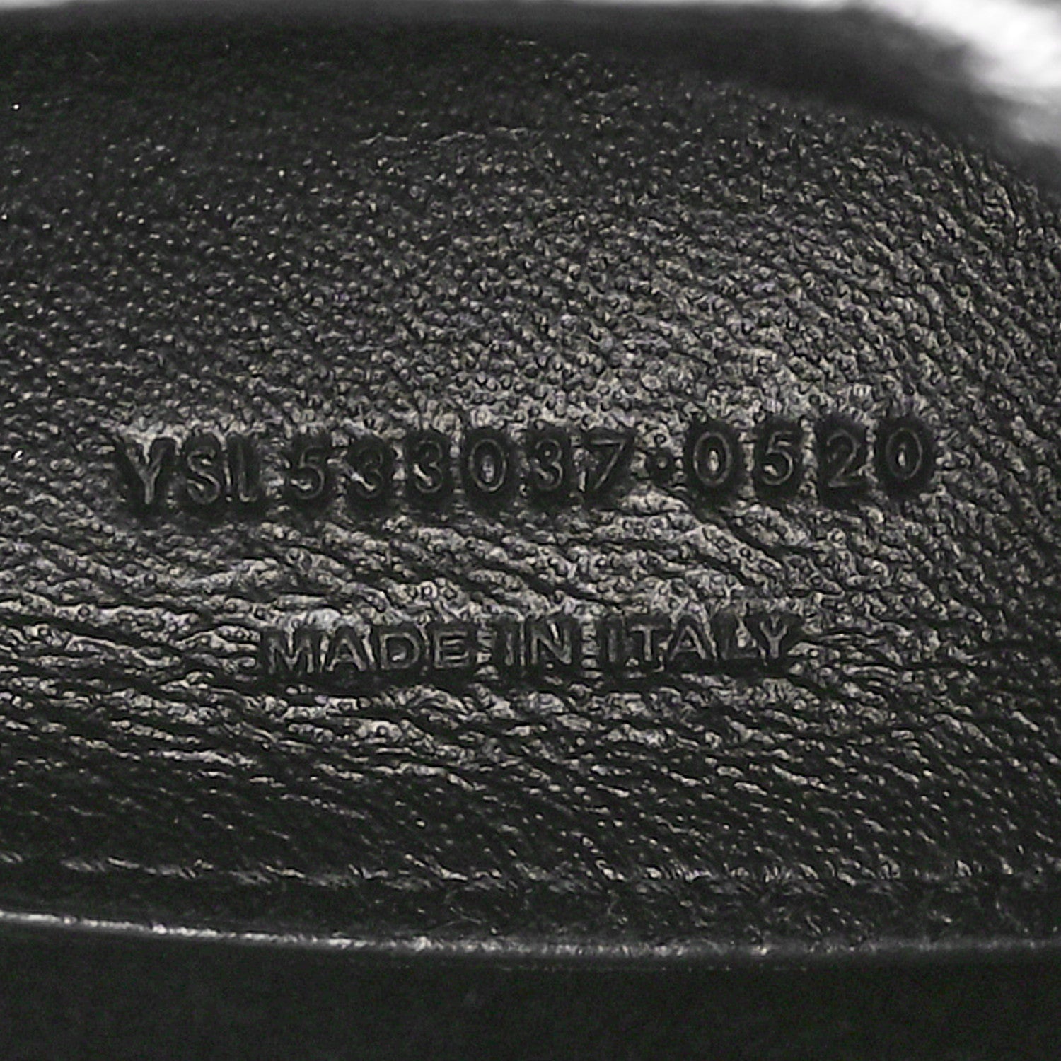 Saint Laurent Crinkled Calfskin Matelasse Monogram Baby Niki Chain Satchel Black 7 of 10