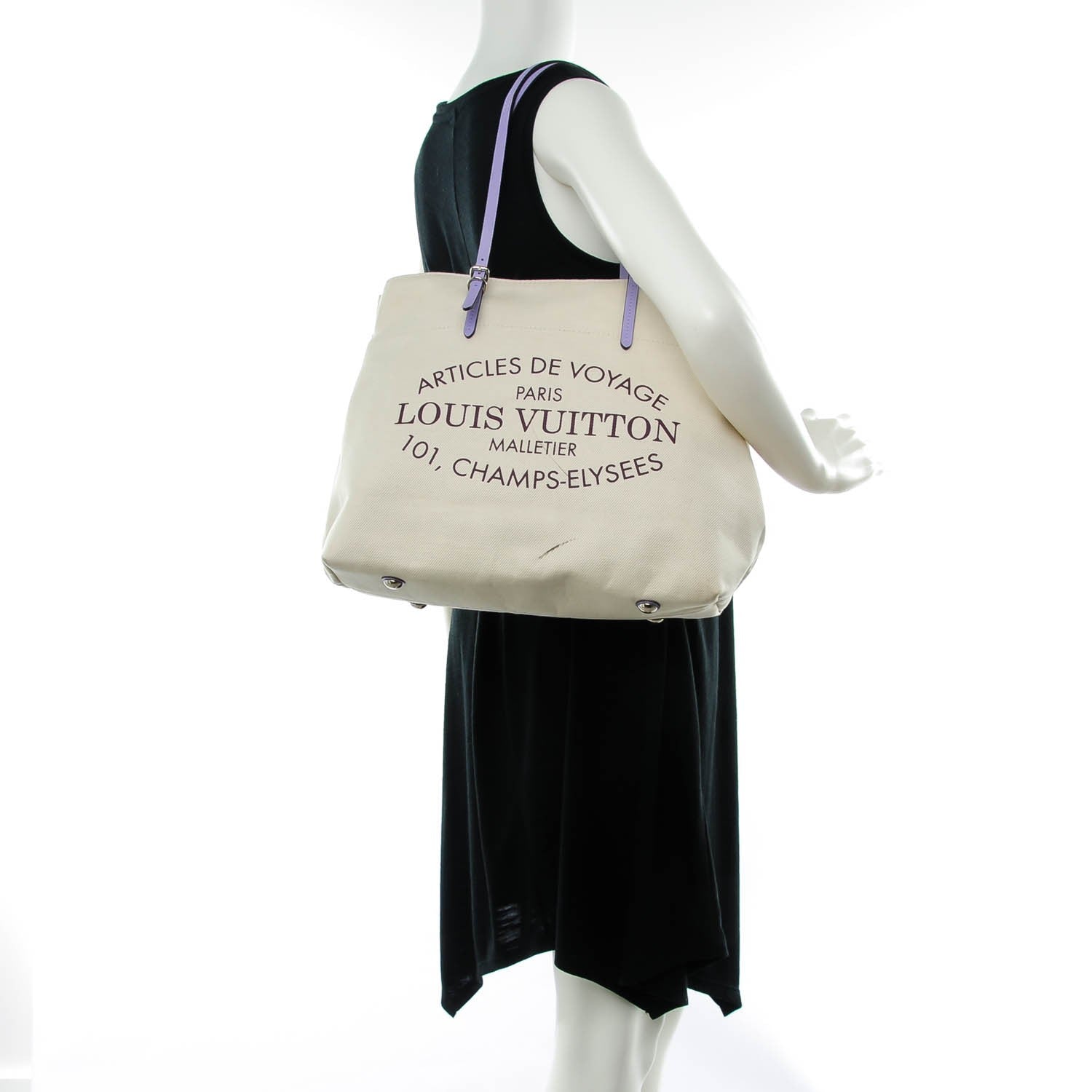 Louis Vuitton Toile Articles de Voyage Cabas MM Lilac 2 of 7