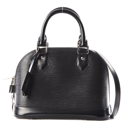 Louis Vuitton Epi Alma BB Black 1 of 12