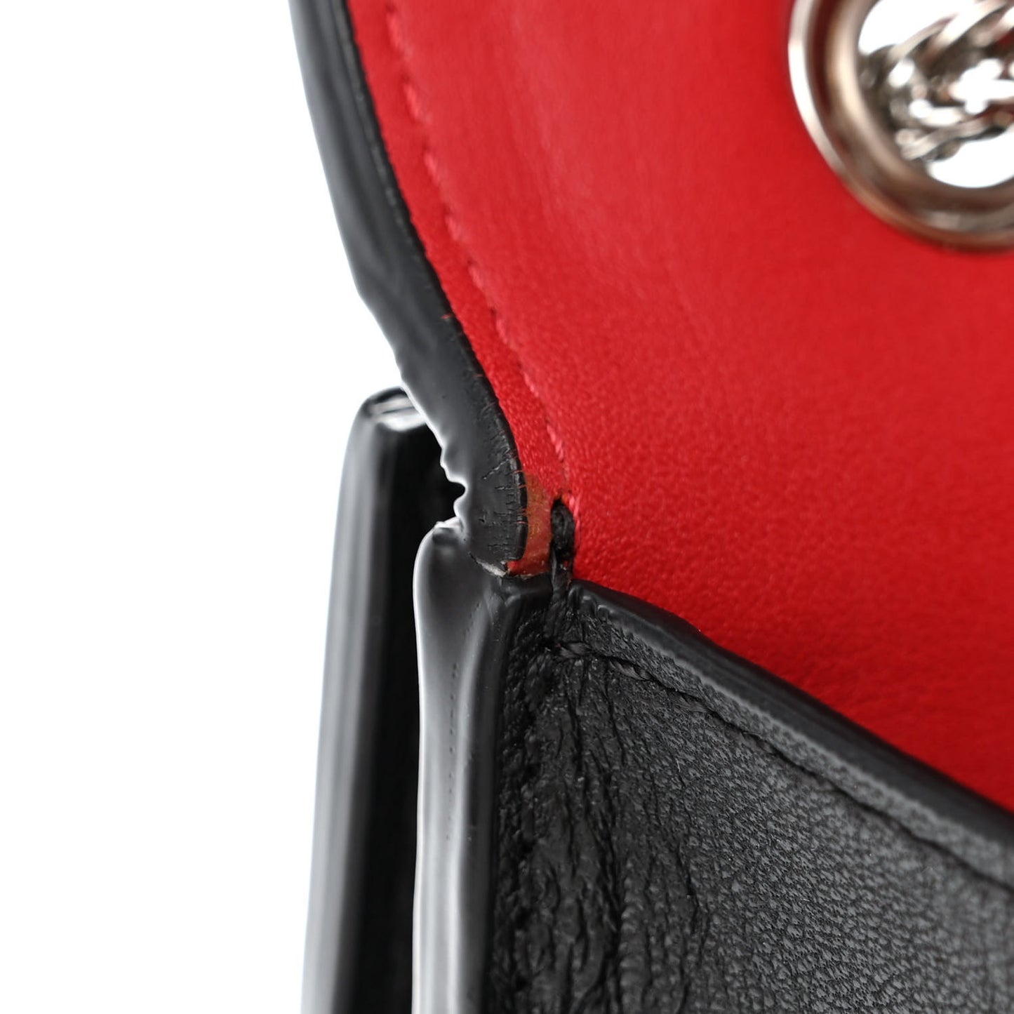 Lambskin Diamond Disco Flap Crossbody Bag Black