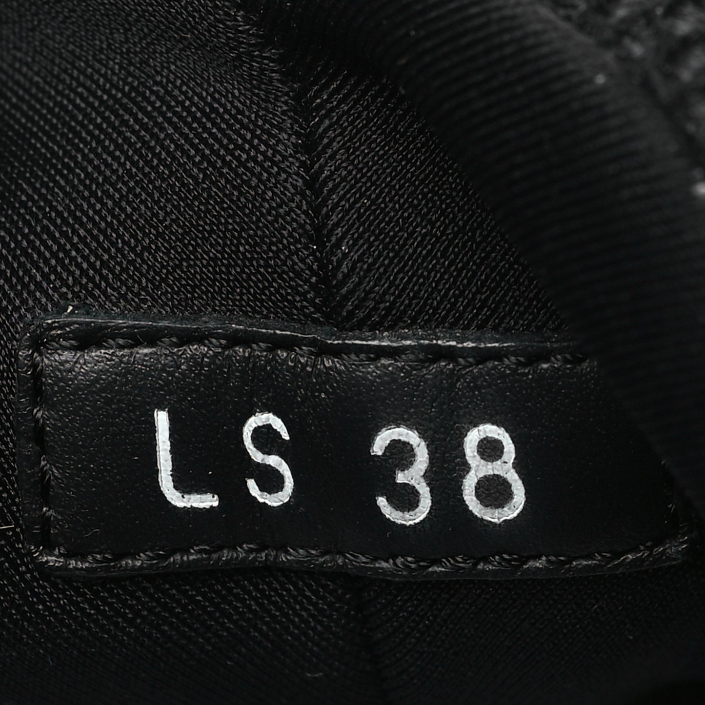 Technical Fabric Nylon Camouflage Womens D-Wander Sneakers 38 Black