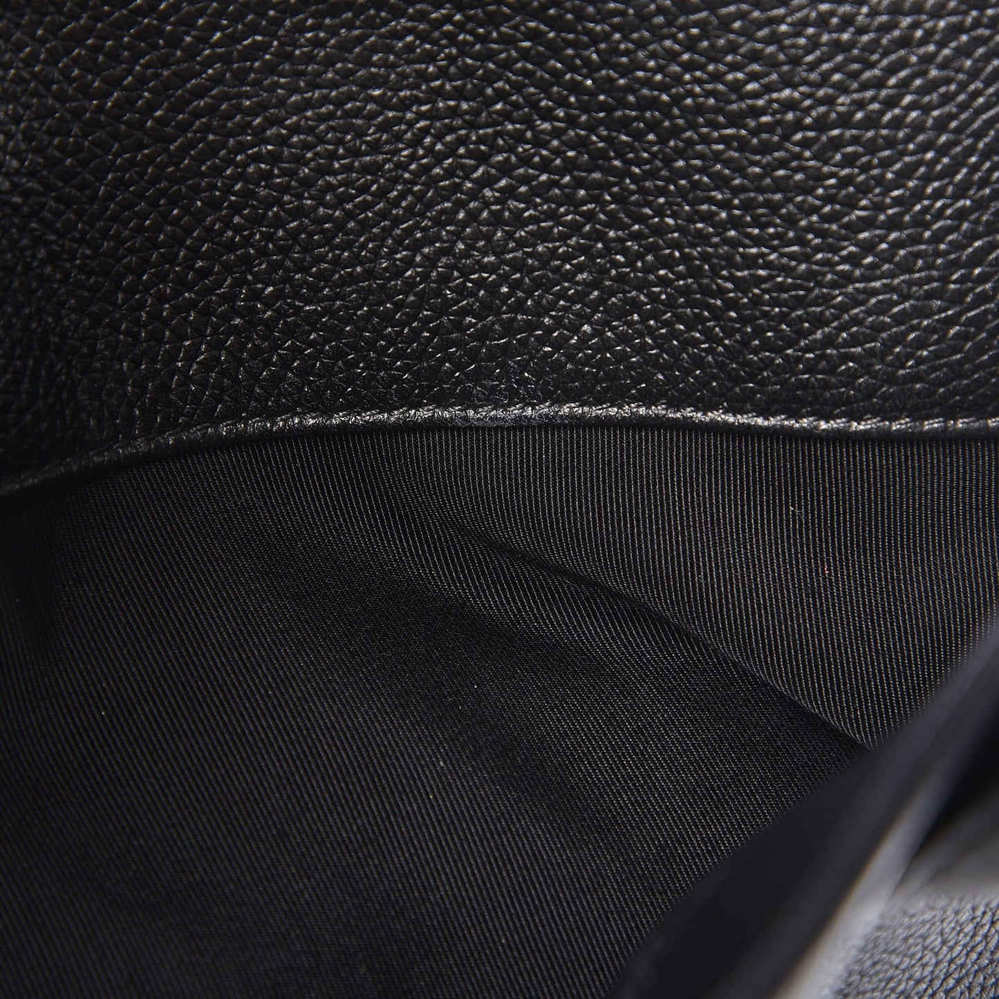 Calfskin Cerf Executive Shopper Tote Black