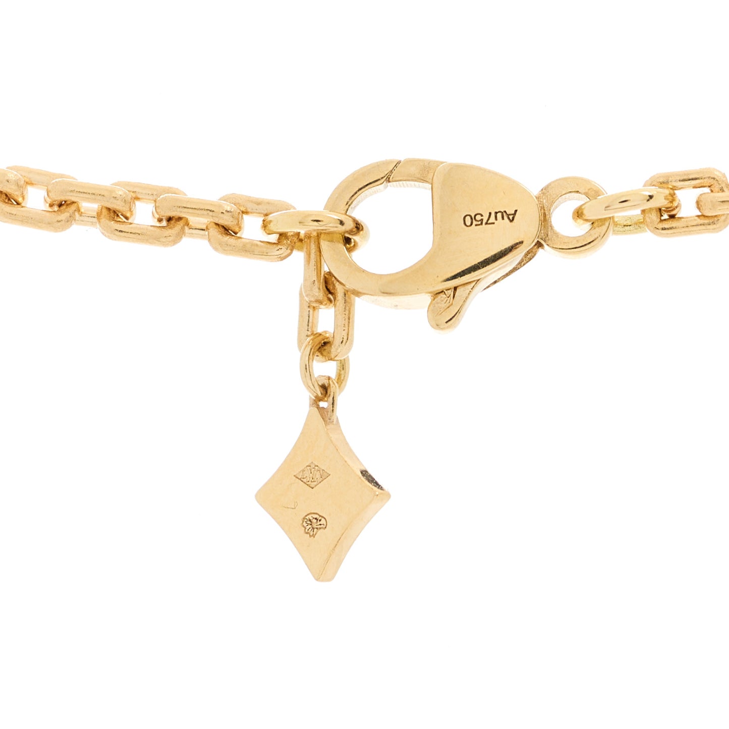 18K Yellow Gold Empreinte Medallion Necklace