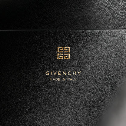Givenchy Coated Canvas Logo 4G Embossed Medium Moon Cut Out Shoulder Bag Black 6 of 11