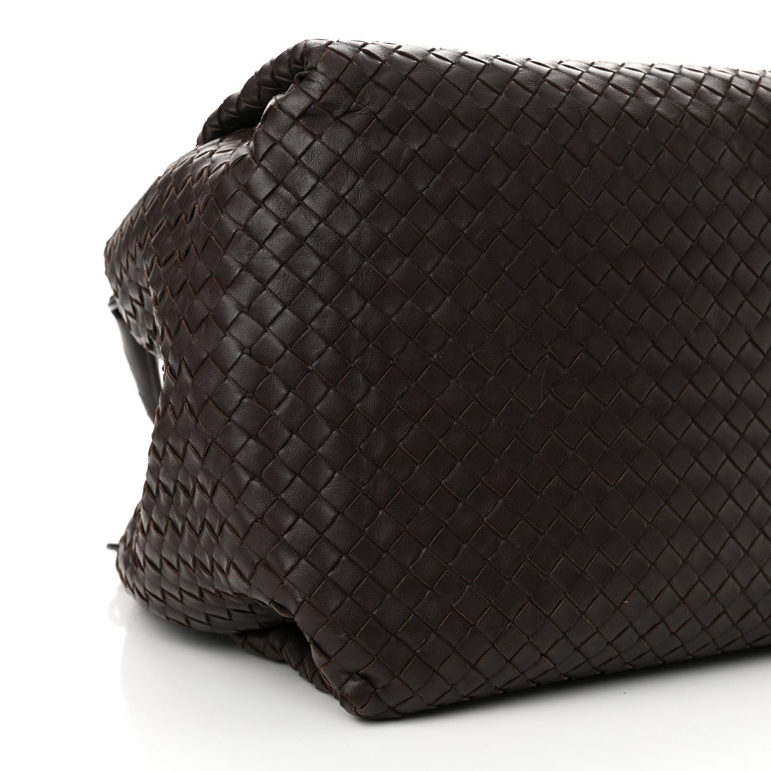 Bottega Veneta Nappa Intrecciato Parachute Bag Ebano 10 of 16