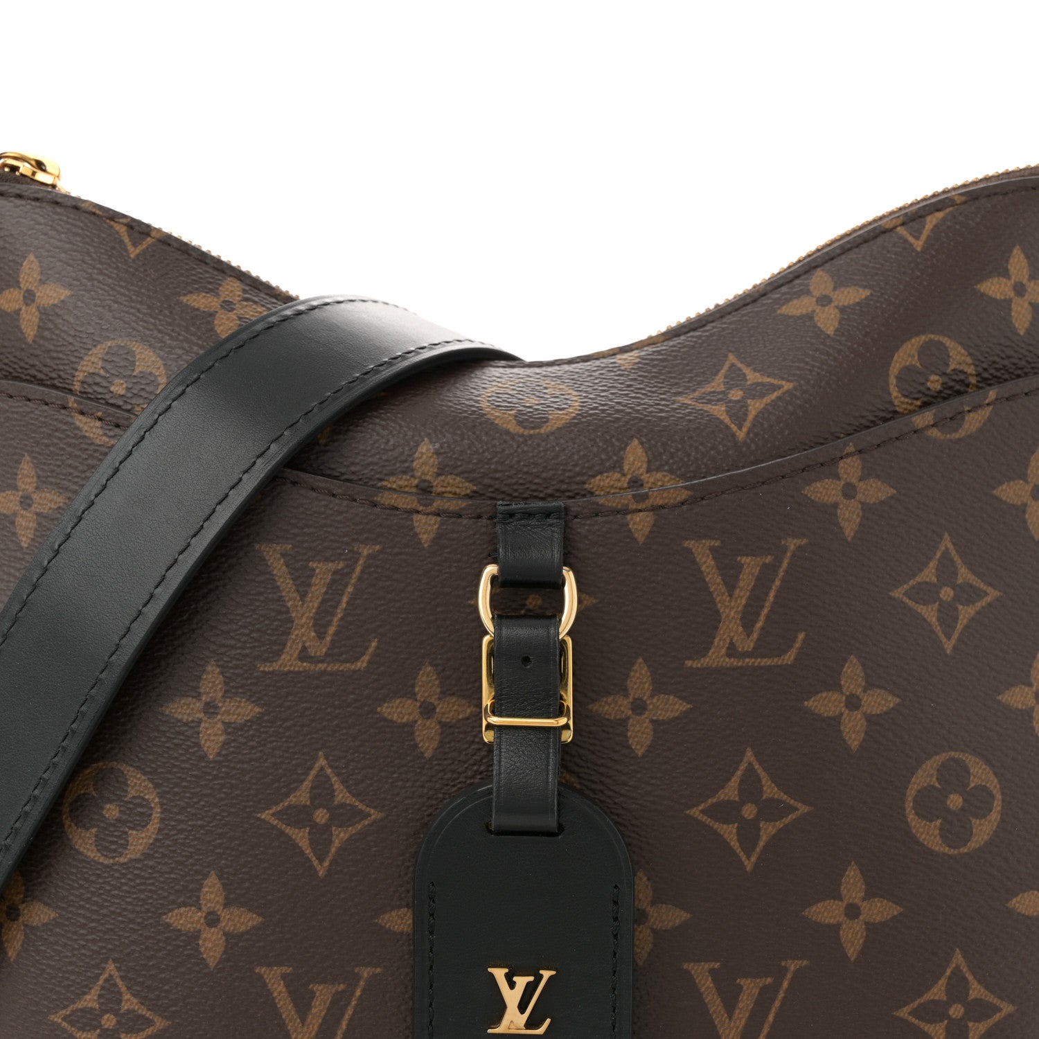 Louis Vuitton Monogram Odeon MM Black 7 of 10