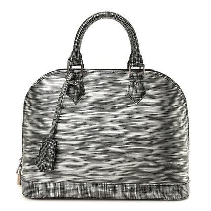 Louis Vuitton Epi Alma PM Platine 1 of 11