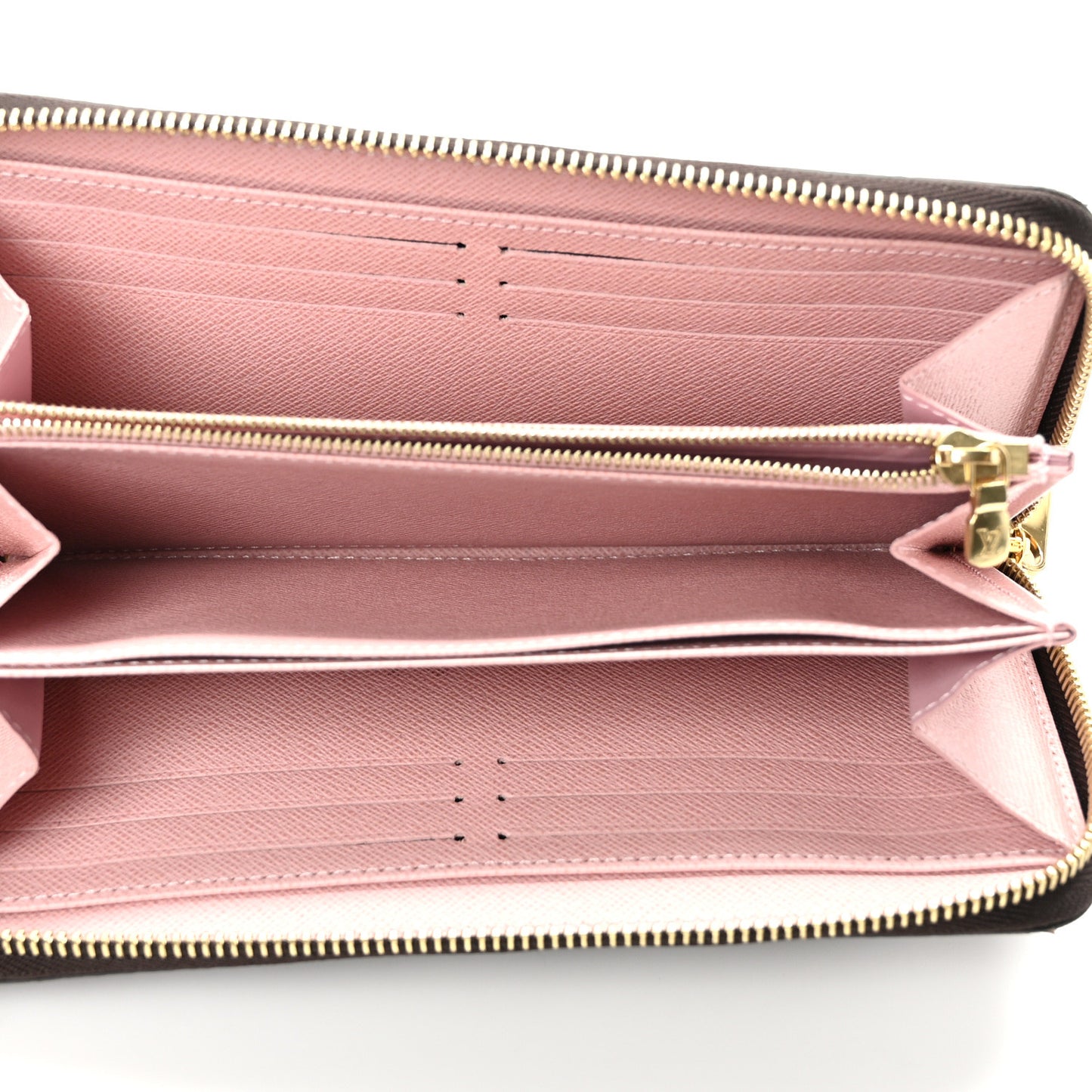 Monogram Zippy Wallet Rose Ballerine