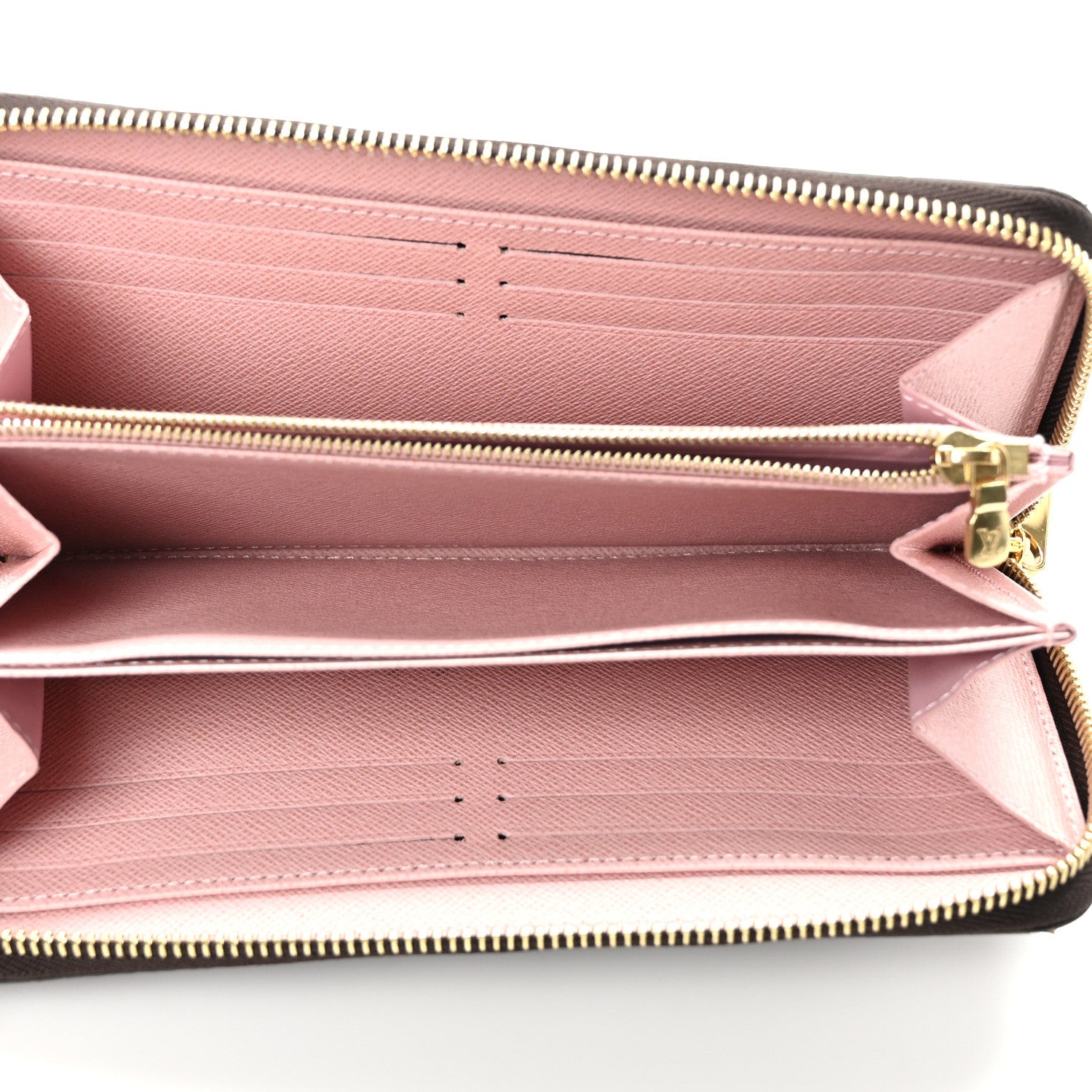Louis Vuitton Monogram Zippy Wallet Rose Ballerine 5 of 9