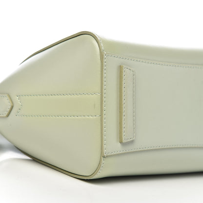 Givenchy Shiny Lord Calfskin Mini Antigona Aqua Green 9 of 11