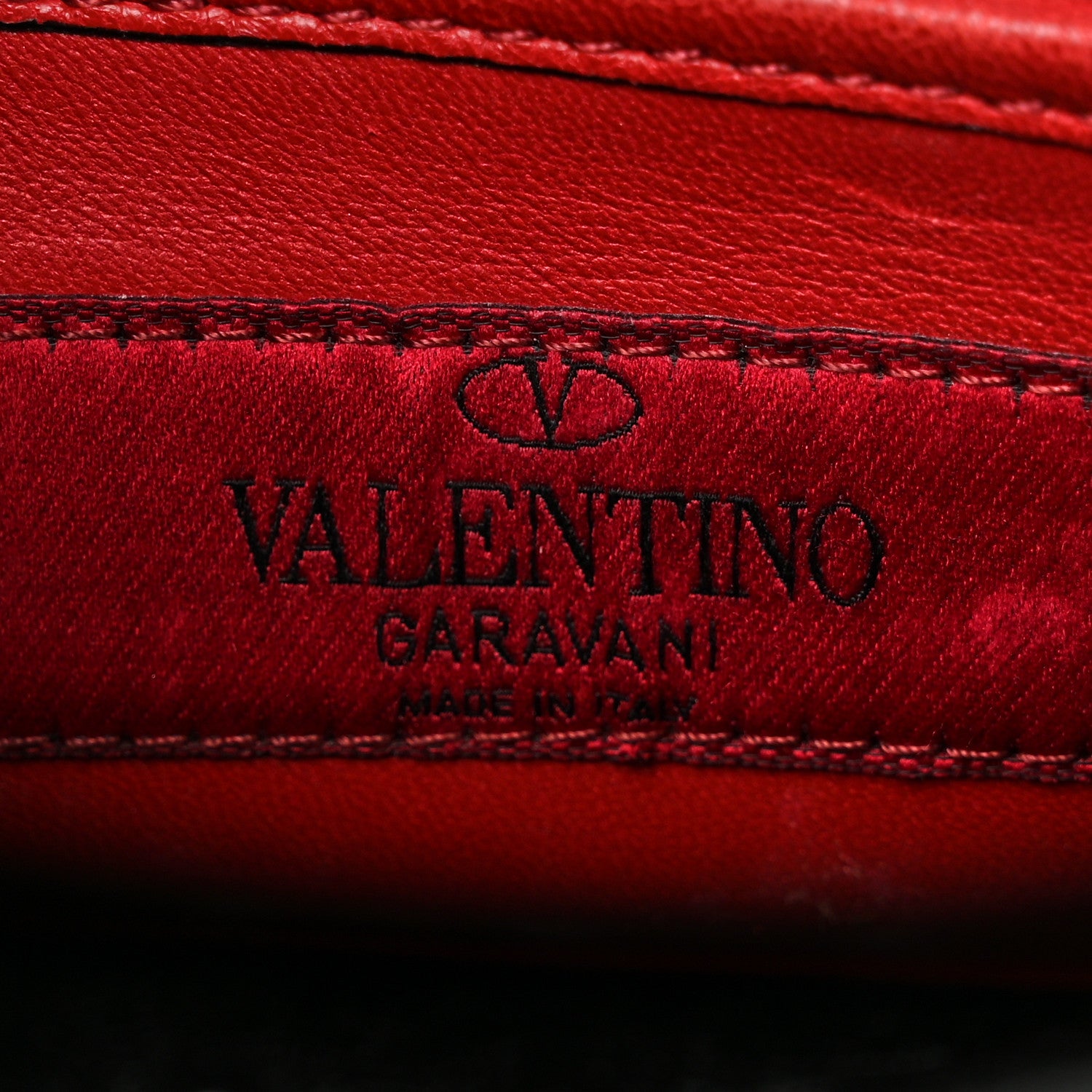 Valentino Garavani Metallic Patent Quilted Small Rockstud Spike Shoulder Bag Silver 6 of 9