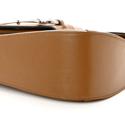 Gucci Monogram Small Horsebit 1955 Asymmetric Shoulder Bag Beige Brown Sugar 10 of 10