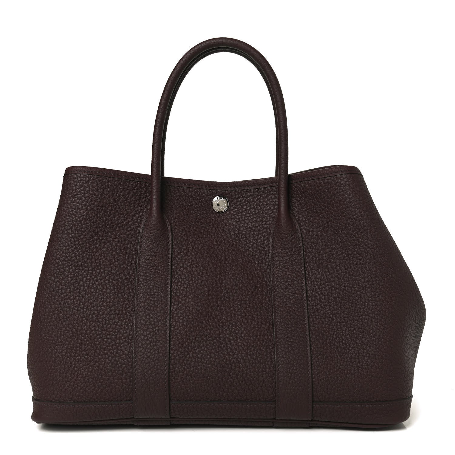 Hermes Negonda Garden Party Tote 30 TPM Bordeaux 1 of 9