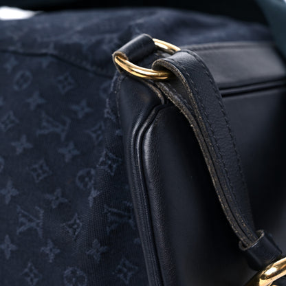 Louis Vuitton Mini Monogram Montsouris GM Backpack Blue 9 of 24