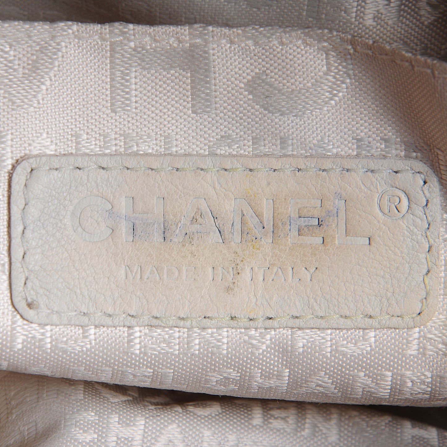 Lambskin Chain Flap Beige