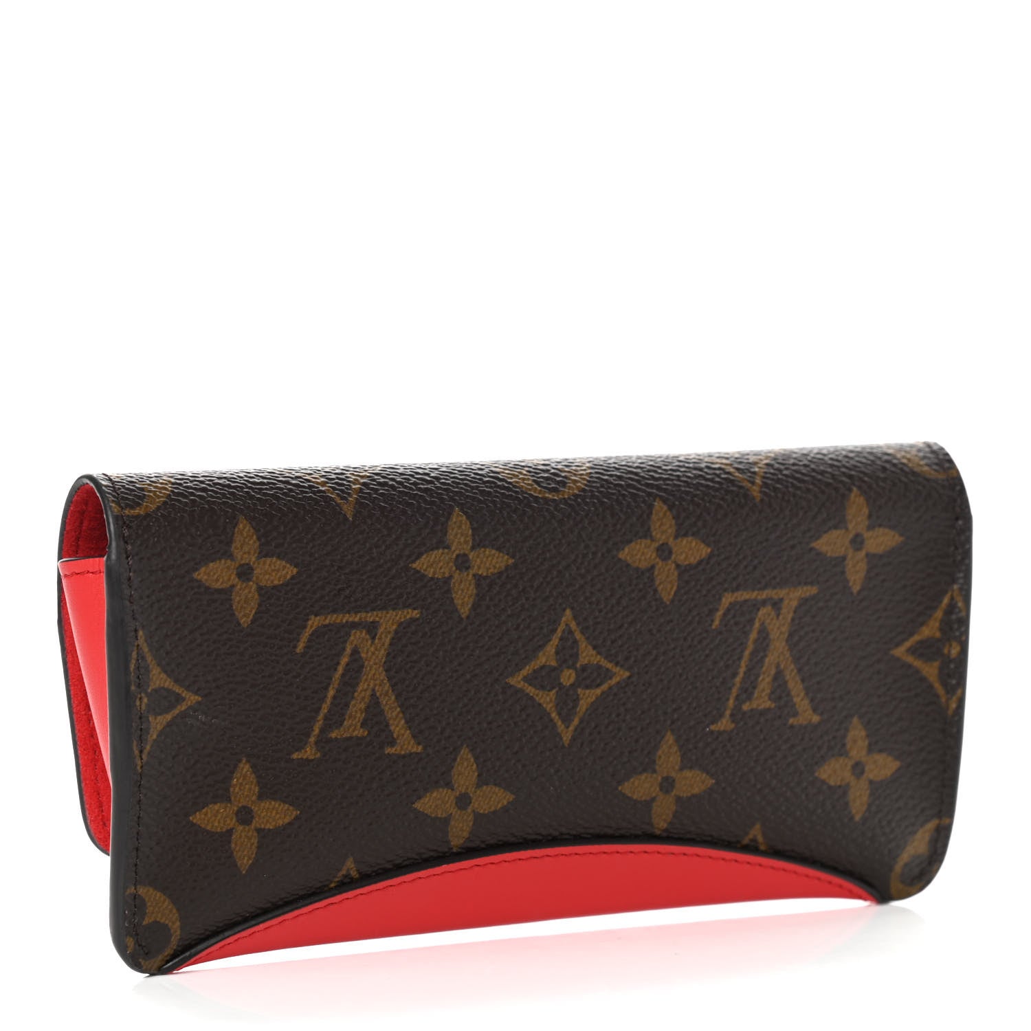 Louis Vuitton Monogram Woody Sunglass Case Rouge 3 of 7