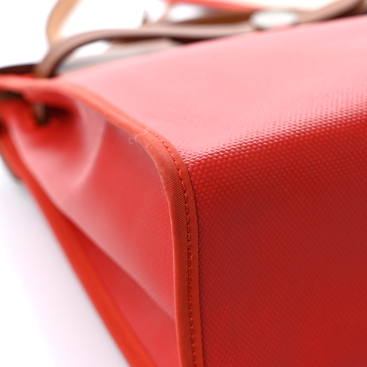 Toile H Berline Vache Hunter Herbag Zip 31 PM Naturel Rouge H