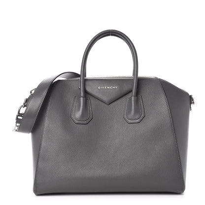 Givenchy Sugar Goatskin Medium Antigona Dark Grey 1 of 13