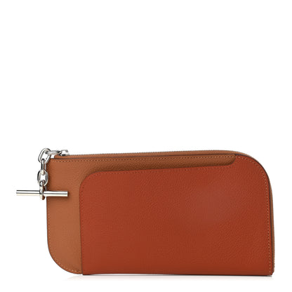 Hermes Evercolor Strap Phone Case GM Gold Cuivre 1 of 6