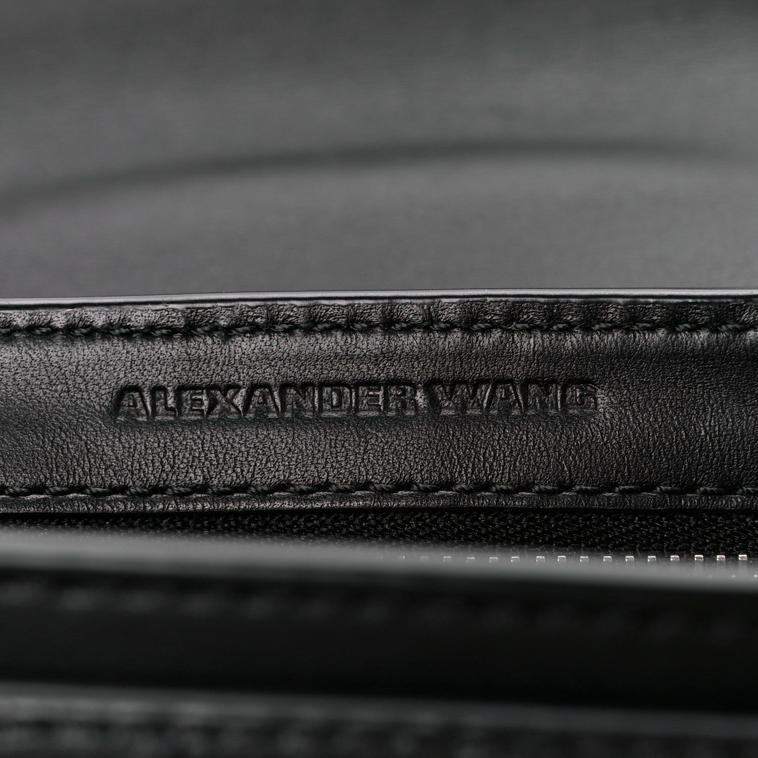 Alexander Wang Crocodile Calfskin Embossed Mini Prisma Envelope Shoulder Black 7 of 11