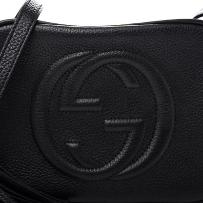 Gucci Pebbled Calfskin Small Soho Disco Bag Black 10 of 10