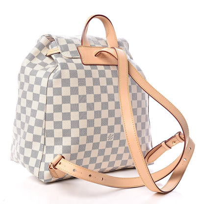 Louis Vuitton Damier Azur Sperone Backpack 3 of 9