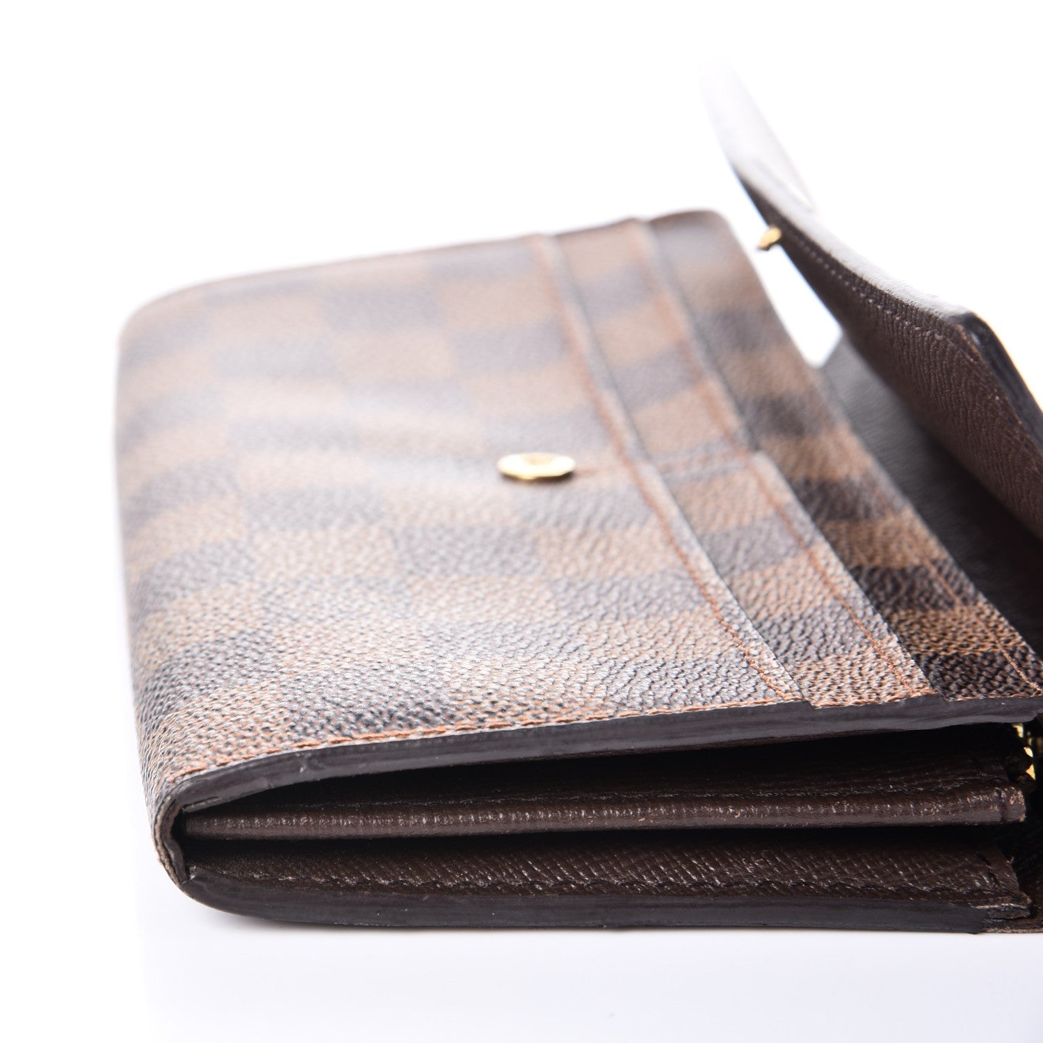 Louis Vuitton Damier Ebene Sarah Wallet 9 of 10