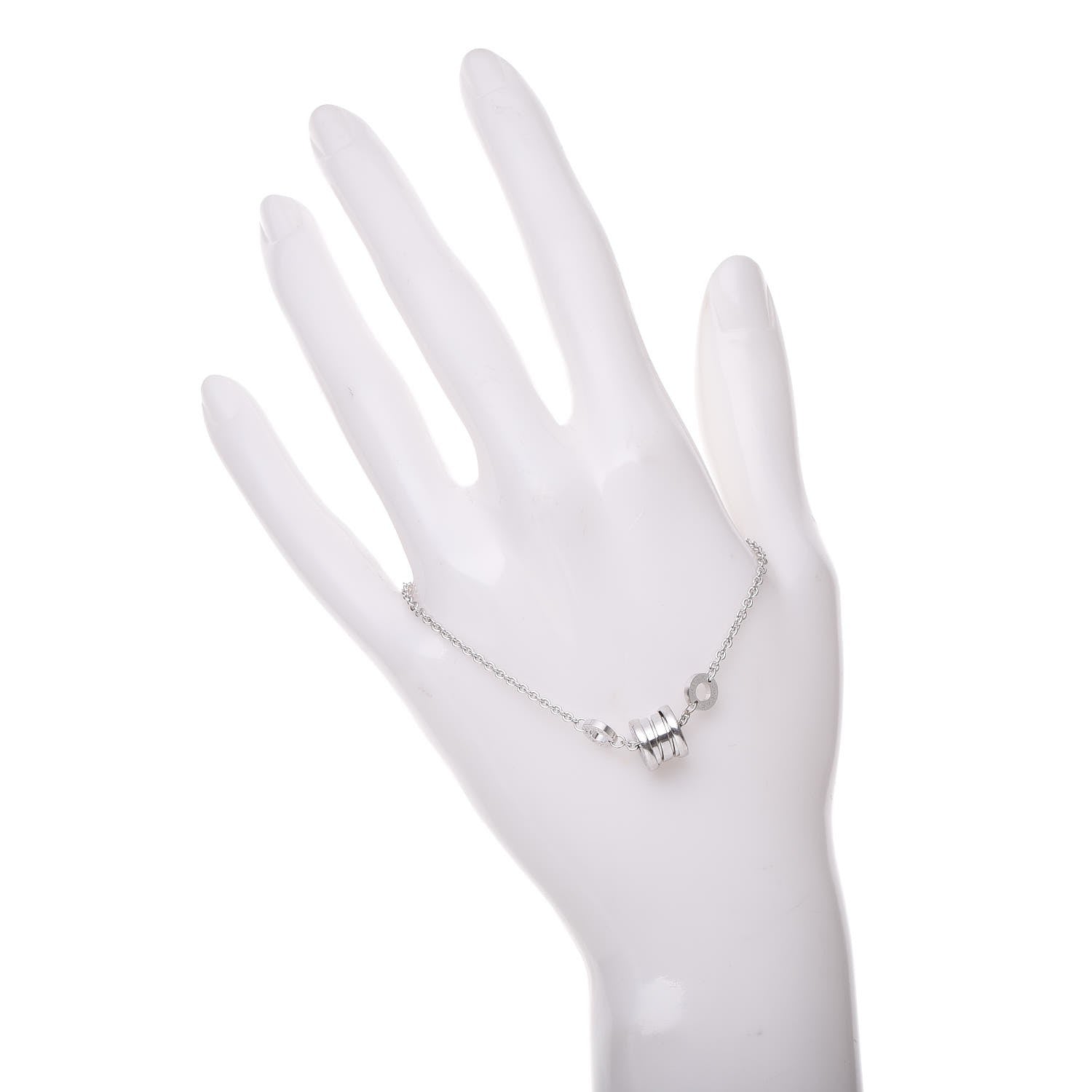 Bulgari 18K White Gold B.Zero1 Bracelet 2 of 7