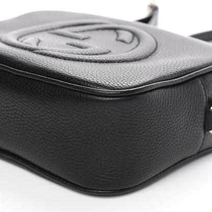 Gucci Pebbled Calfskin Small Soho Disco Bag Black 9 of 9