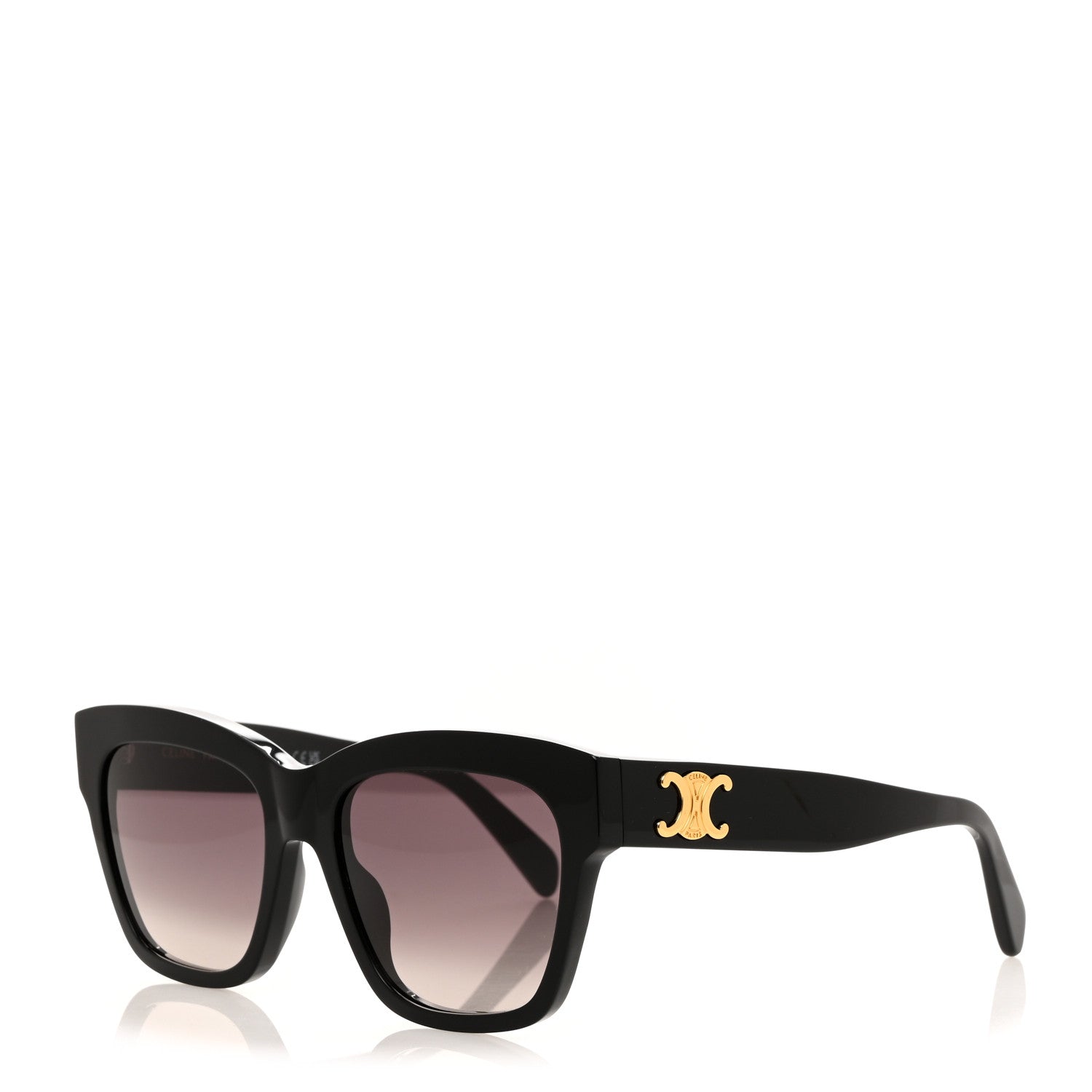 Celine Acetate Triomphe Sunglasses CL 40253I Black 1 of 7