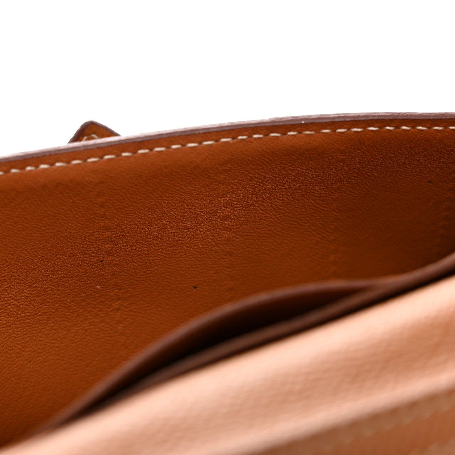 Hermes Epsom Bearn Gusset Wallet Gold 7 of 13