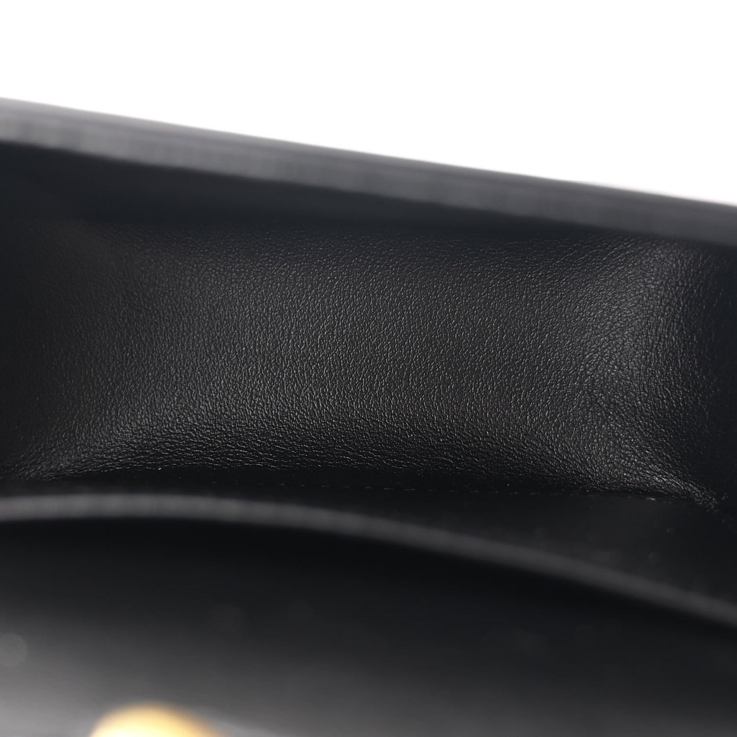 Shiny Calfskin Mini Claude Black