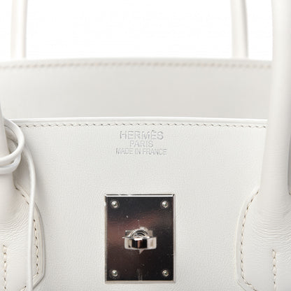 Hermes Toile Swift Birkin 35 White 8 of 9