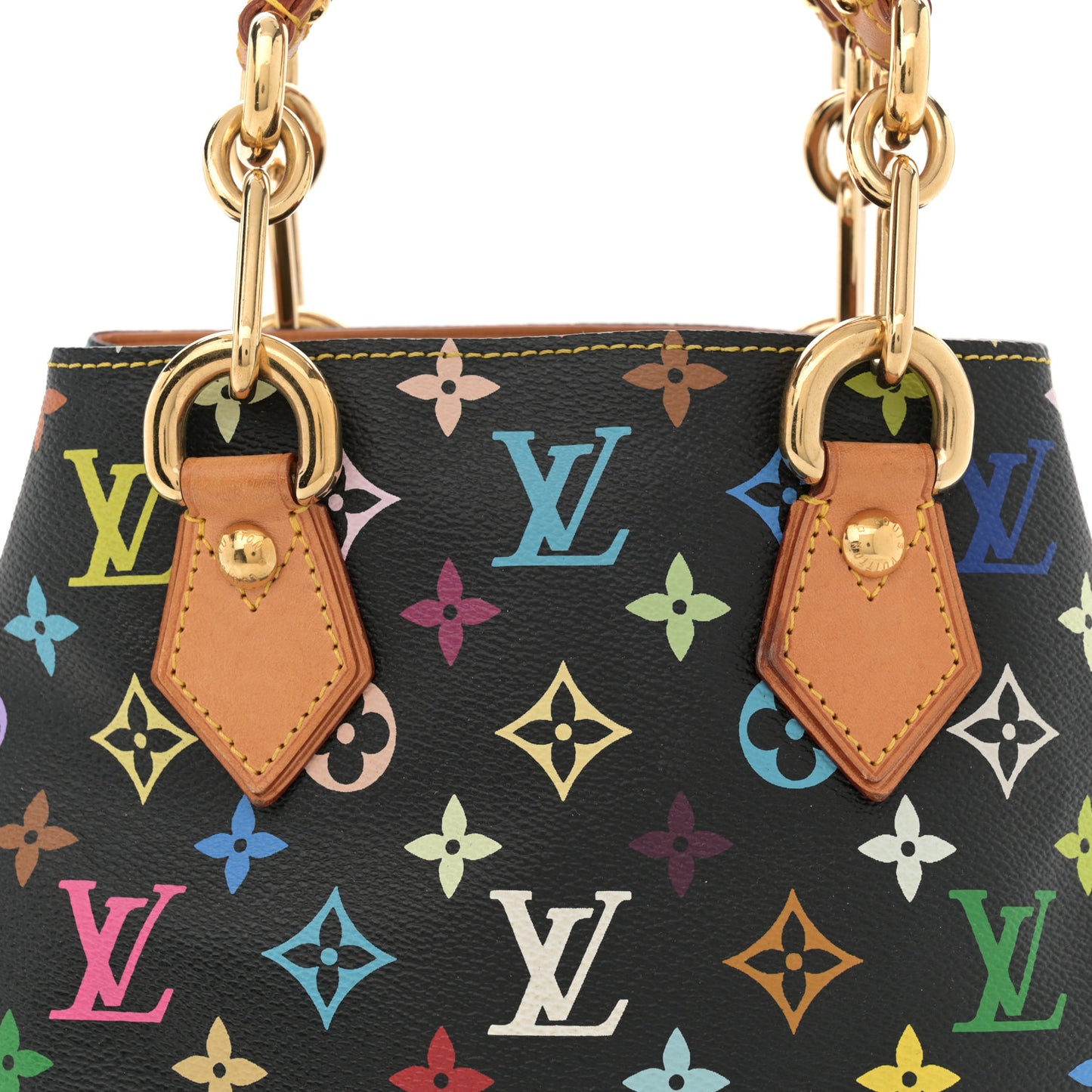 Monogram Multicolor Audra Black